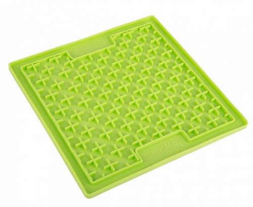 LickiMat Buddy for Dogs, soft, green