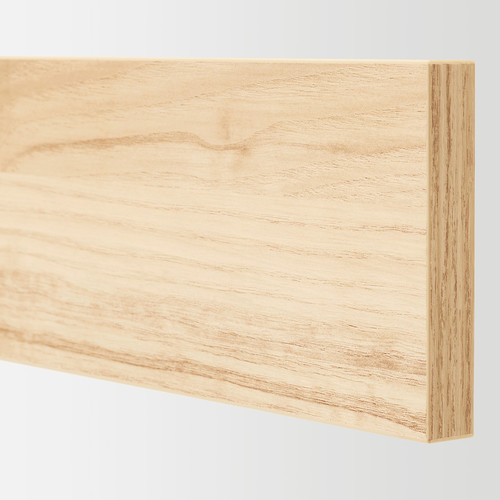 ASKERSUND Drawer front, ash light ash effect, 40x10 cm