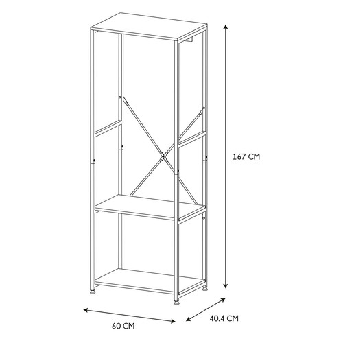 Open Wardrobe Lukis