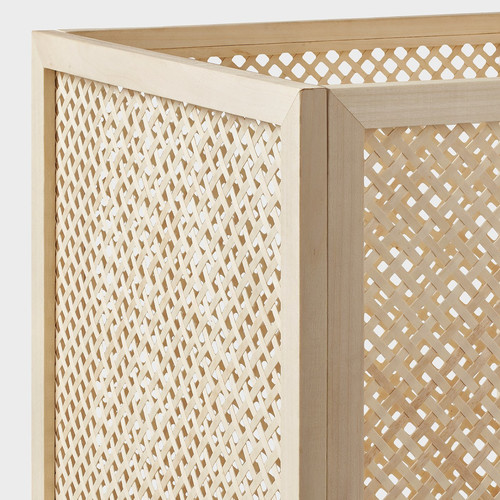 VÄLTNING Box, natural, 33x33x31 cm