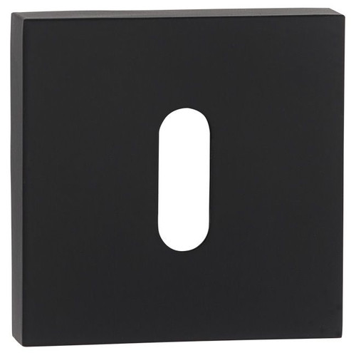 Door Escutcheon Verso Qubik, black